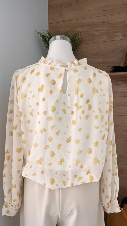 Blouse Féminine Stretch Élégante - 95% Polyester - Fabrication Italie