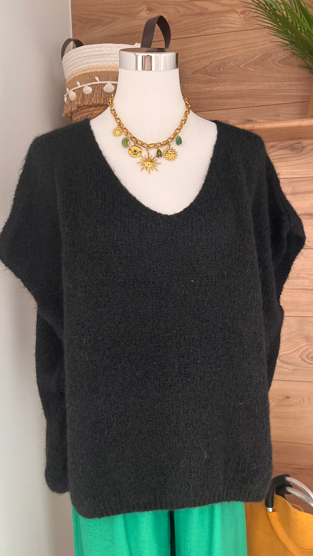 Pull sans manches