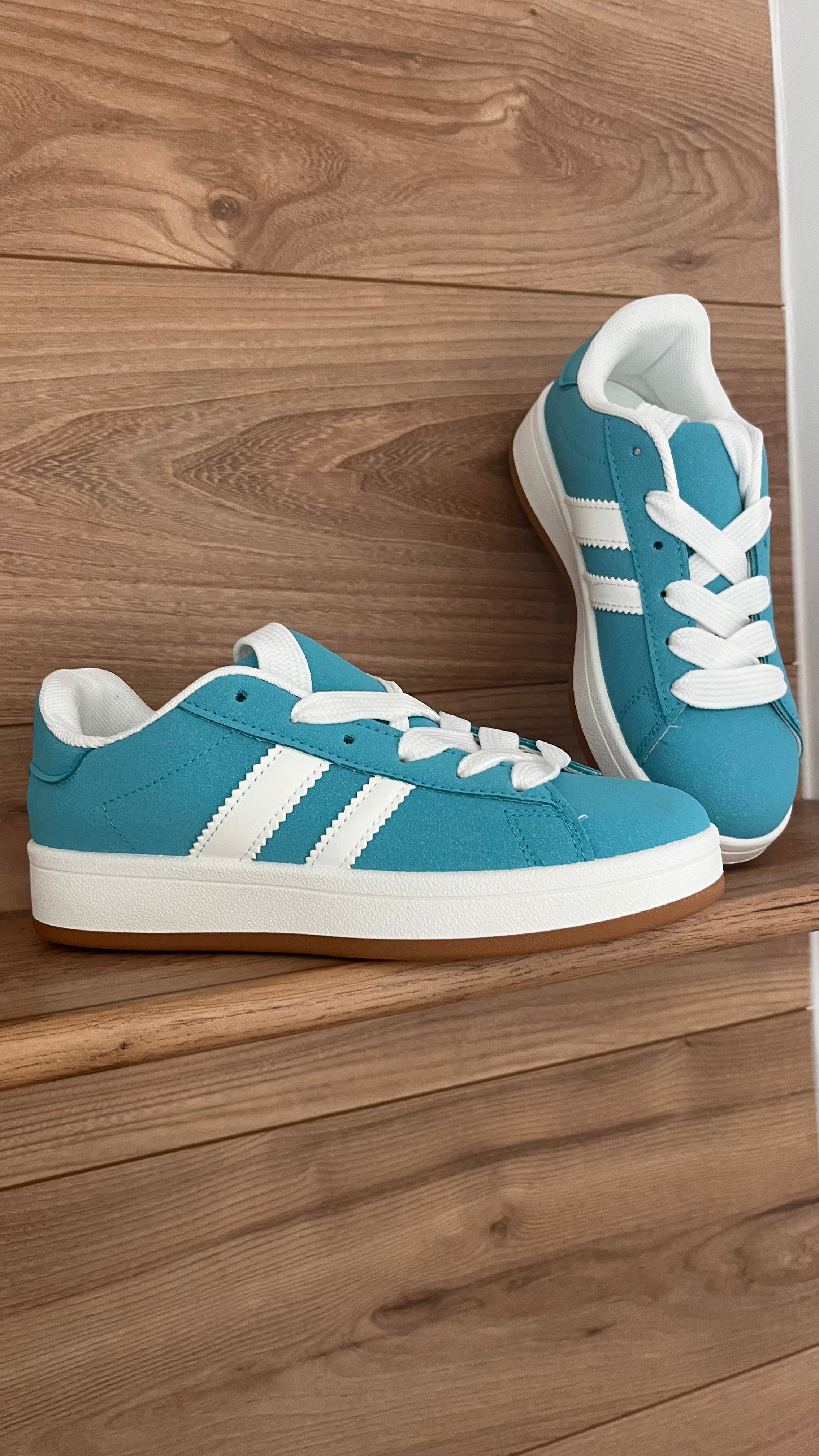 Basket Turquoise Tendance - 100% Synthétique - Du 36 au 41