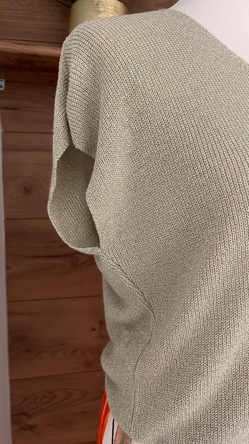 Haut Lurex Brillant & Élégant - 82% Viscose - Fabrication Italie - Du 36 au 44