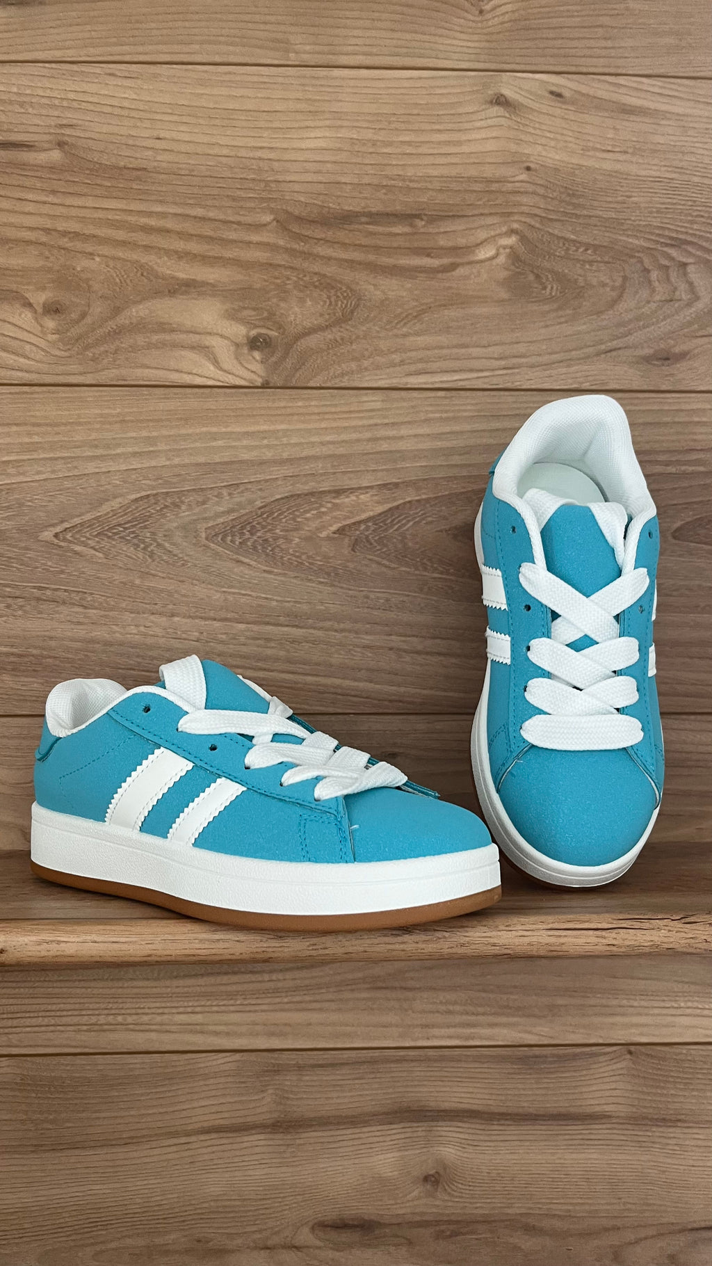 Basket Turquoise Tendance - 100% Synthétique - Du 36 au 41