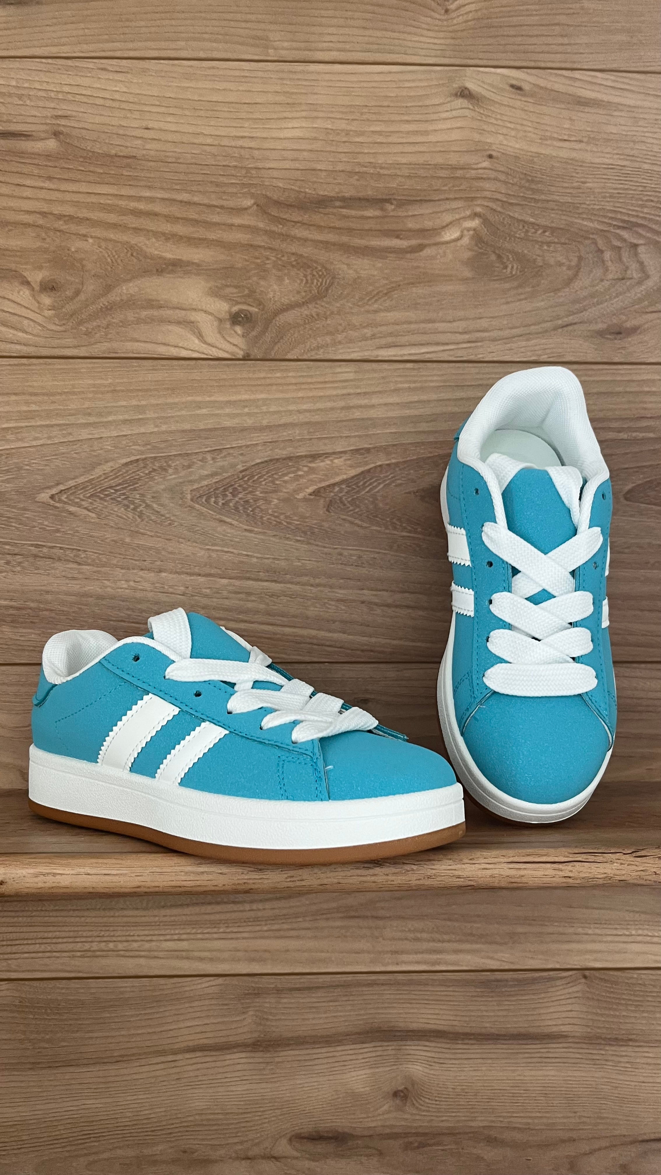 Basket Turquoise Tendance - 100% Synthétique - Du 36 au 41