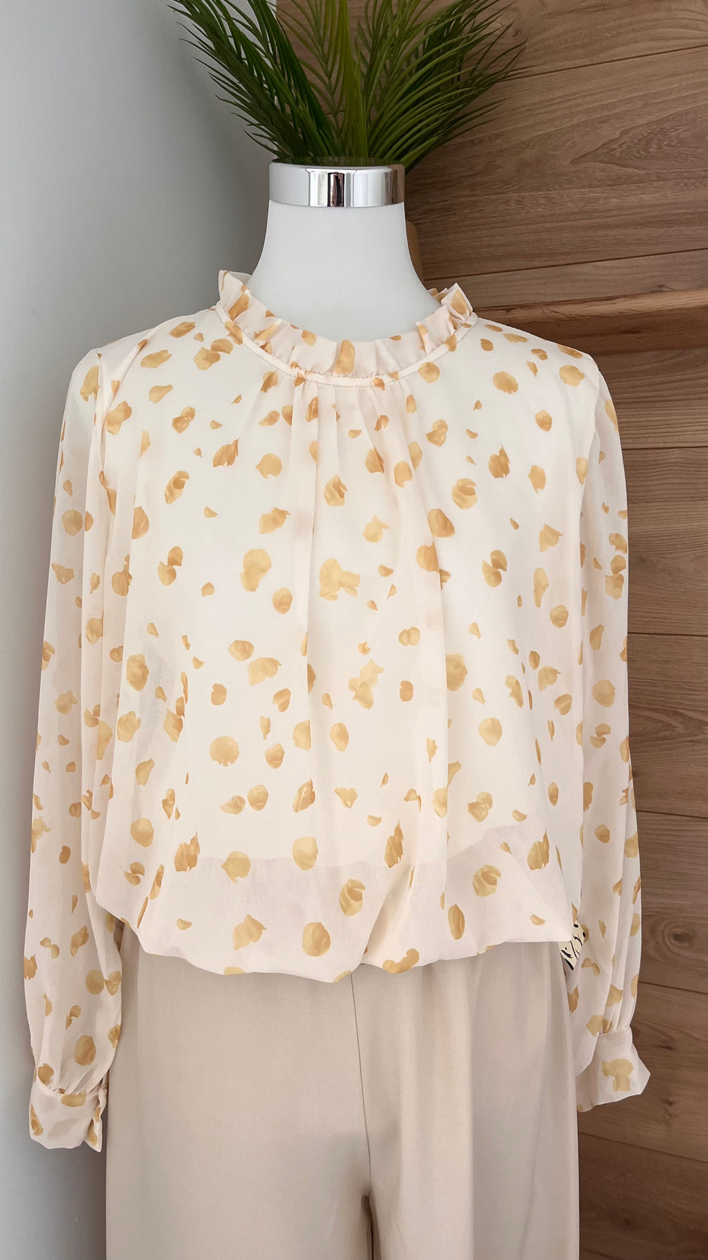 Blouse Féminine Stretch Élégante - 95% Polyester - Fabrication Italie