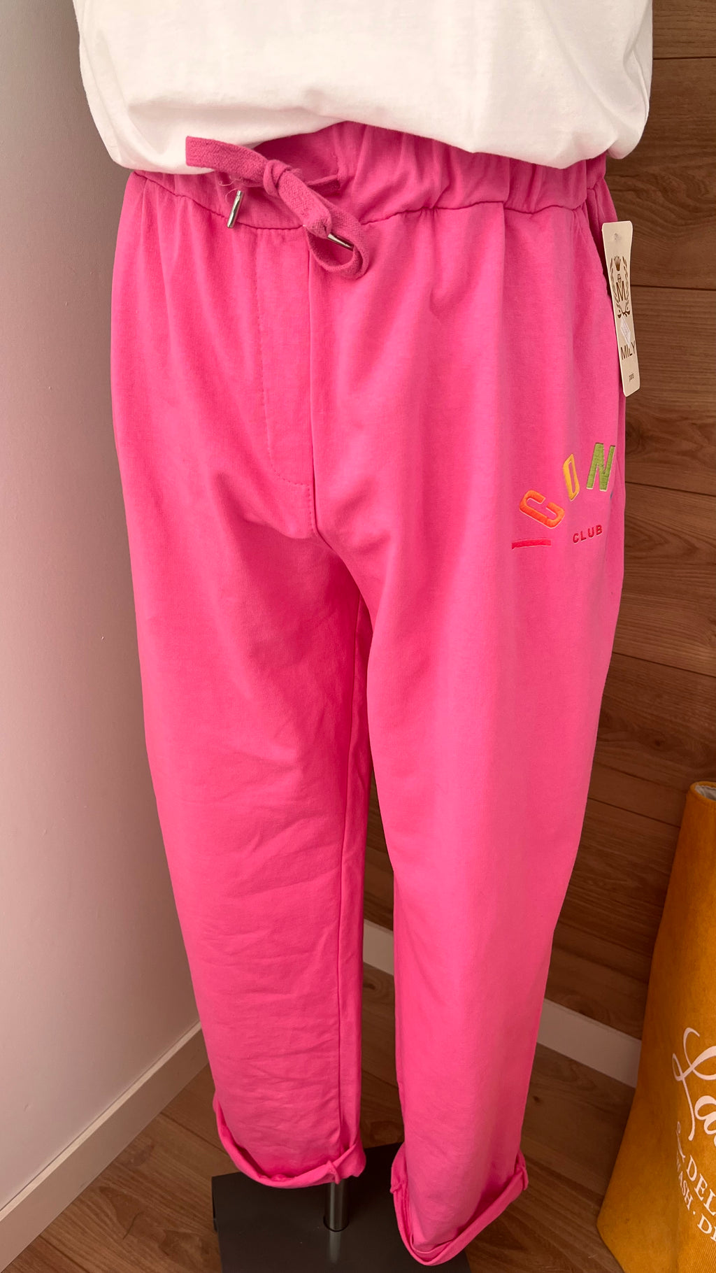 Jogging Grande Taille Confortable & Doux - 95% Coton - Fabrication Italie - Du 40 au 48