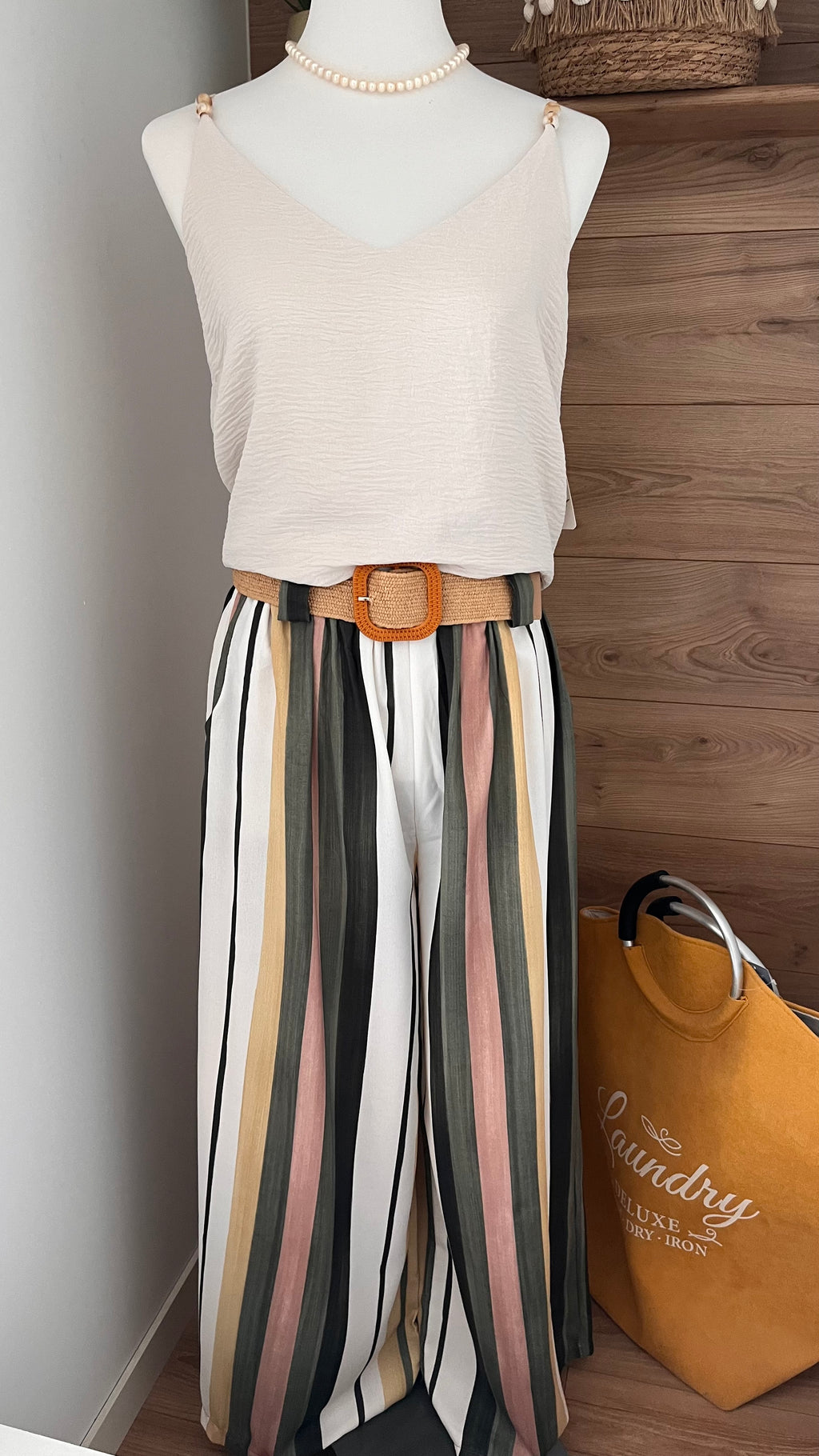 Pantalon à rayures