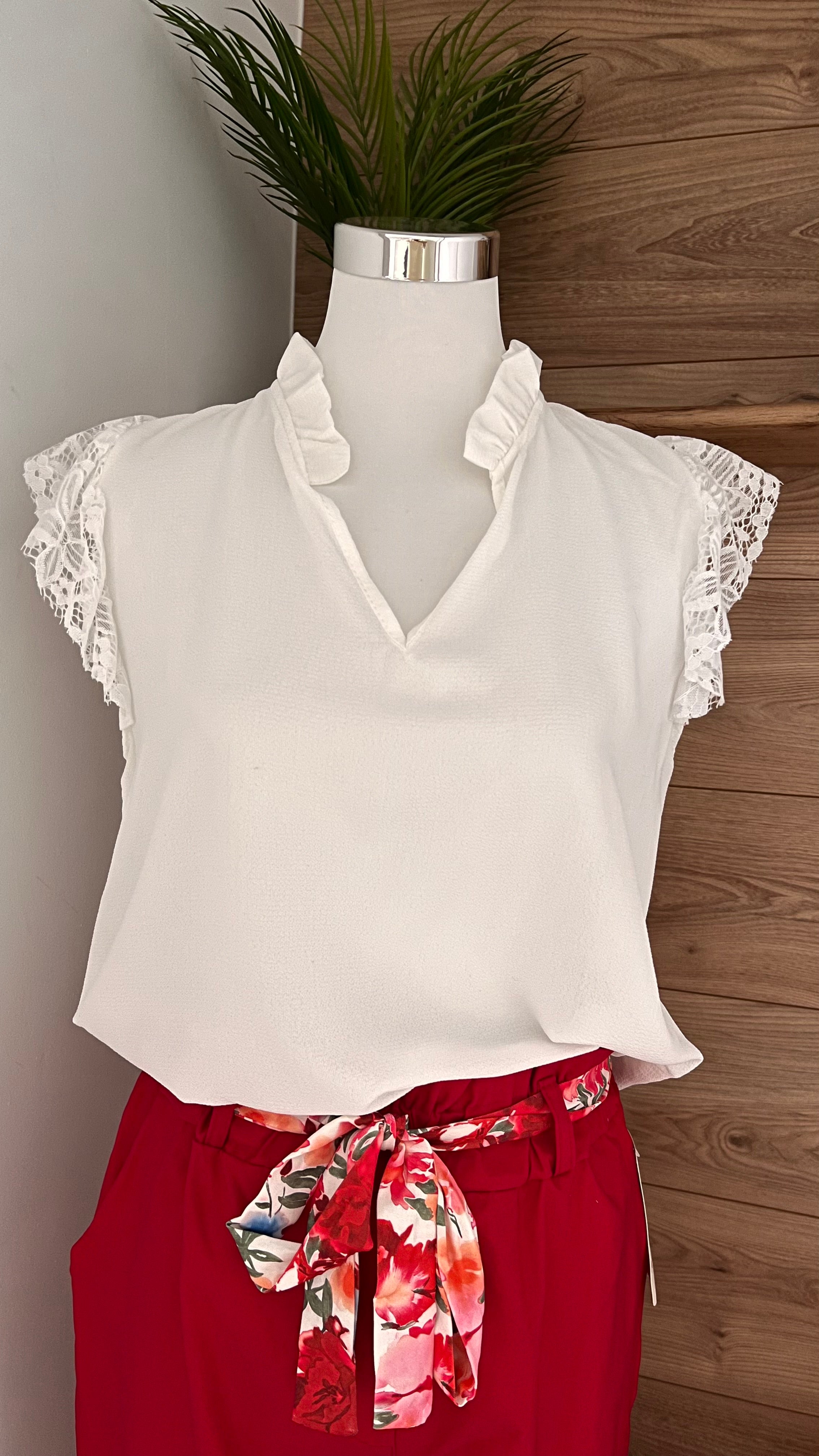 Blouse dentelle