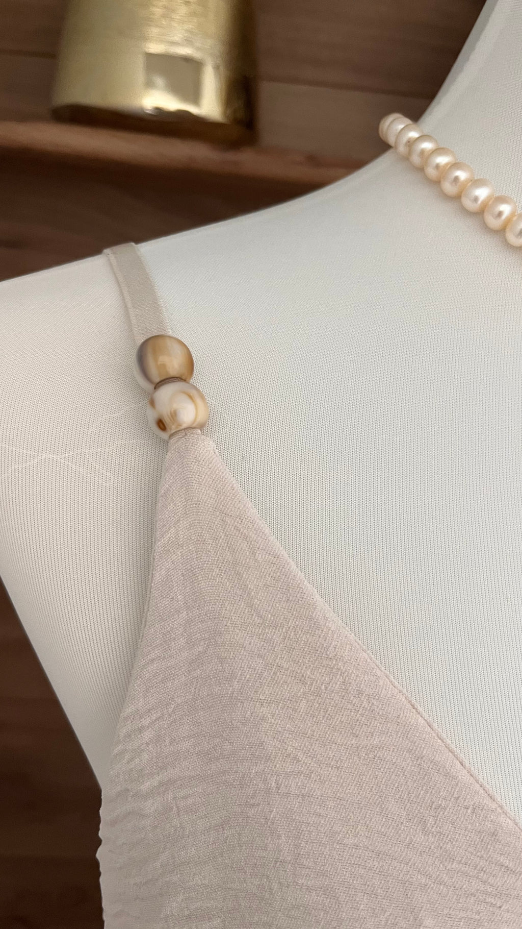 Top à perles